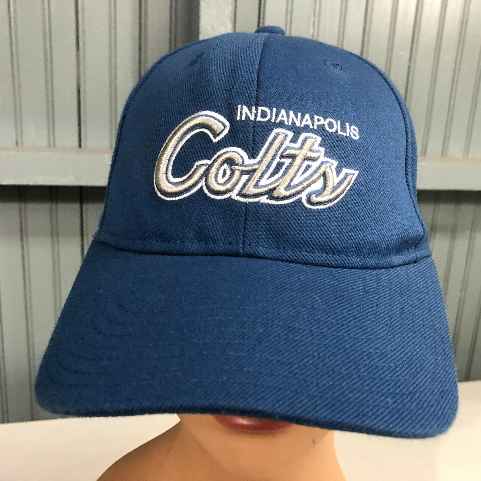 Indianapolis Colts NFL Reebok Fitted Hat Cap - Size 7 5/8