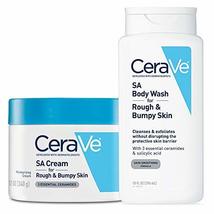 CeraVe Renewing Salicylic Acid Daily Skin Care Set | Contains CeraVe SA Cream an