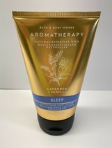 Bath Body Works Aromatherapy Sleep Lavender Vanilla Smoothing Foot Scrub 4oz New - $15.79