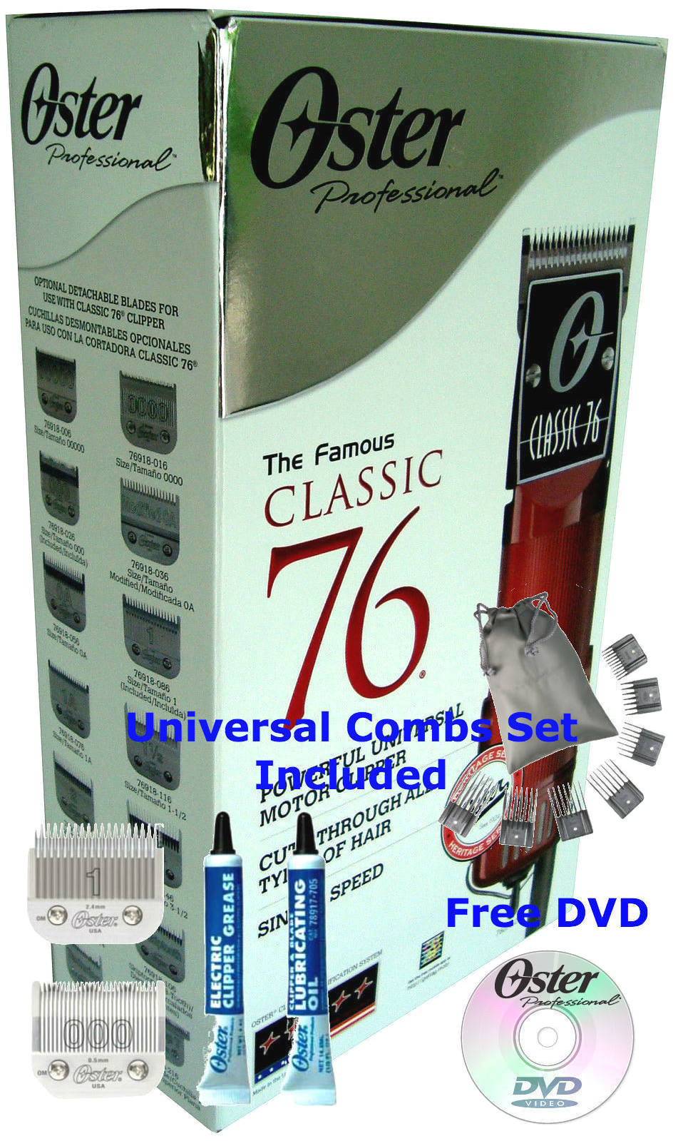 OSTER CLASSIC 76 Professional Hair Clipper and 50 similar items