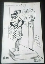 Postcard Ed Bortz L.L. Cook 1954 Comic Humor Unposted - $2.97