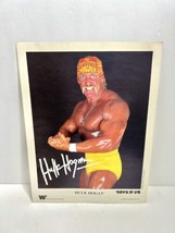 1990 WWF Hulk Hogan 8x10 Color Promo Photo Toys R Us Wreslemania WWE WCW... - $18.69