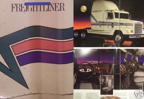 Freightliner Fld Sleeper Tractors Brochure Brochures Pamphlets