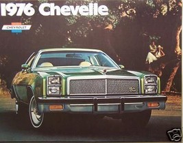 1976 Chevrolet Chevelle Brochure - Original - $5.00