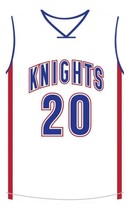 Stephen Curry #20 Knights High School New Men Basketball Jersey White Any Size image 4