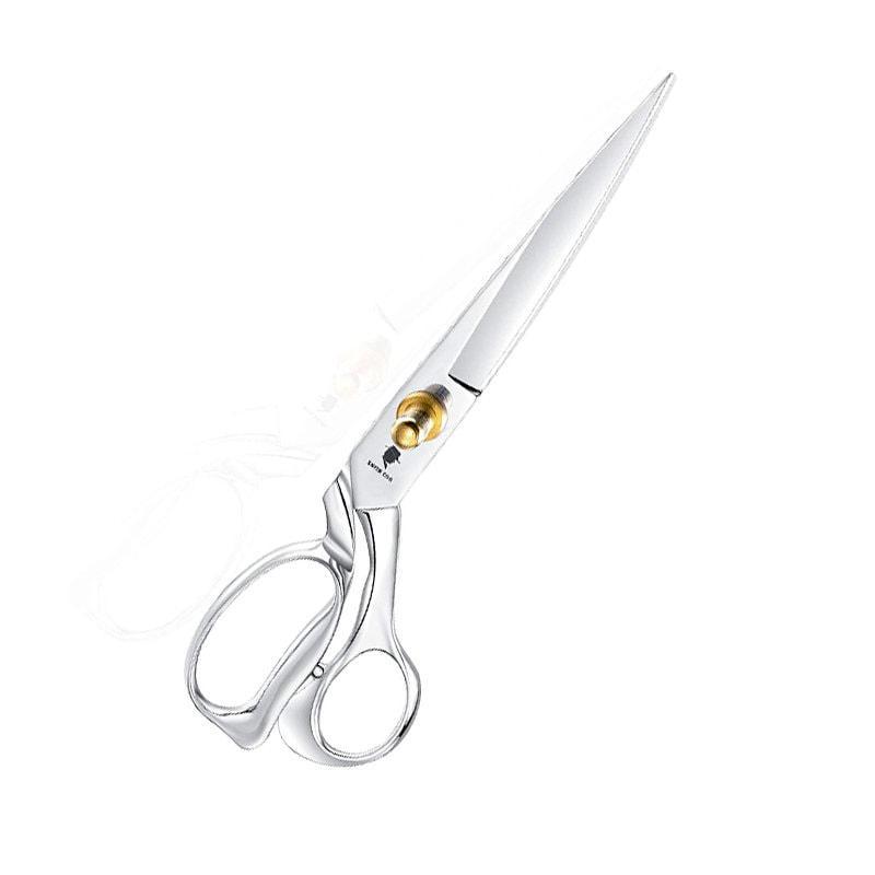 Scissor-tailed Sewing Scissors 9 inch + Free Hobby Knife - Industrial Scissors Heavy Duty Stronger Than Stainless Steel; Professional for Fabric Leath
