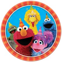 Sesame Street 2 Lunch Plates Birthday Party Supplies 8 Per Package New - $6.95