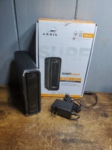 ARRIS SURFboard SBG10 DOCSIS 3.0 Cable Modem &amp; AC1600 Dual Band Wi-Fi Ro... - $41.58