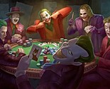 Cinematic Jokers Playing Poker Poster | Wall Art | Batman Movies | Heath... - $19.99