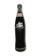 Vintage 1980&#39;s Muncie Indiana Diet Coca Cola Full 16 oz Return For Refun... - $22.14