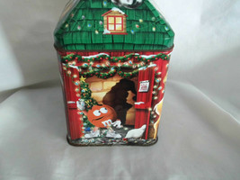 M&M's Christmas Village Canister Cannister Limited Editio Reindeer Farm #16 2003 - $2.99