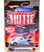 2006 Hot Wheels Ultra Hots 10/36 &#39;65 FORD MUSTANG Lt Blue w/Real Riders ... - $20.00