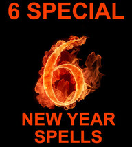 6 SEPARATE WORKS FOR THE NEW YEAR 27X COVEN CAST NEW YEAR HIGH MAGICK CASSIA4 - $143.77