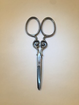 Vintage Sears Prussia 3.5" sewing/embroidery scissors image 1