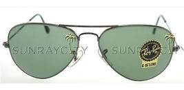 Rayban Aviator 3025 L9797 Mettalic Black G-15 Sunglasses 58 mm - $142.03