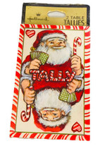 Vintage Hallmark Santa Claus Tally Cards - Christmas - 8 - Sealed - $5.00