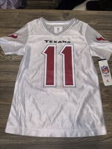 Houston Texans NFL Team Apparel Girls Jersey Mills 11 Size M. V Neck NWT. G - $24.99