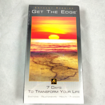 Anthony Robbins Get The Edge VHS Tape 7 Days To Transform Your Life Moti... - $4.99
