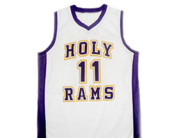 John Wall #11 Holy Rams High School Men Basketball Jersey White Any Size image 4
