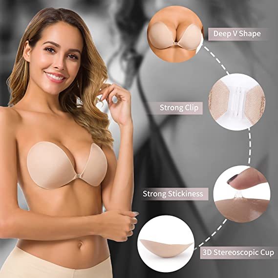 Women Adhesive Bra Strapless Sticky and 11 similar items