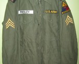 REPRODUCTION REPLICA ELVIS PRESLEY US ARMY MILITARY UNIFORM M51 Jacket S... - $185.00