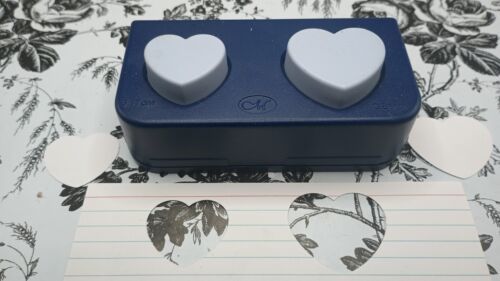 CREATIVE MEMORIES HEART MAKER PUNCH Double Size Dual Punch - $11.75