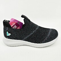 Skechers Ultra Flex Glitz Blitz Black Multicolor Kids Girls Size 11.5 Sn... - $39.95