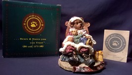 Boyds Bears &amp; Friends, Bearstone Collection, Kris Kringle w/ Joey Santa&#39;... - $49.50