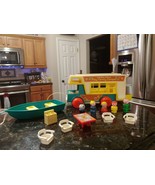 Vintage Fisher Price Little People Play Family Camper #994 INCOMPLETE - $67.92