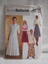 Butterick B4350 Sewing Pattern Size AA 6~8~10~12 Loose Fitting Flared Sk... - $6.92