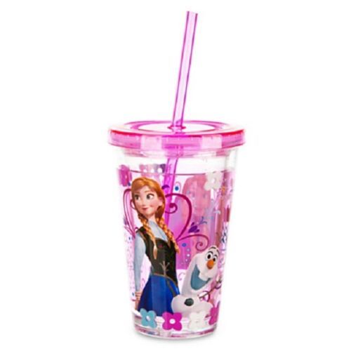 Disney Tumbler with Straw - Frozen - Elsa