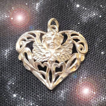 Haunted Antique Neckace Angel Of Happiness Highest Light Collection Magick - $222.77