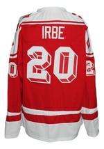 Any Name Number Russia CCCP Custom Retro Hockey Jersey New Red Any Size image 2