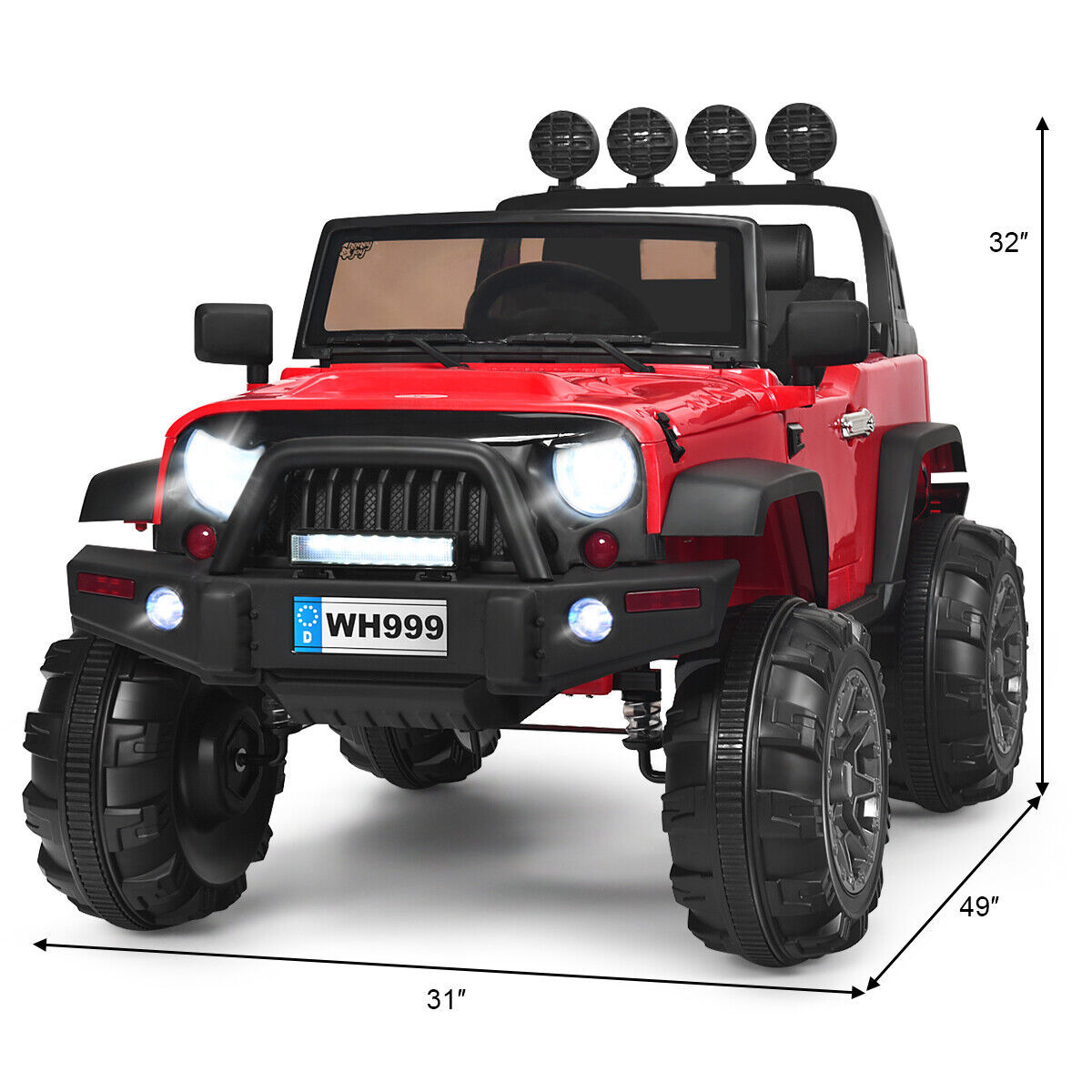 Avigo traxx deals 12v jeep