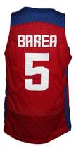 J. J. Barea #5 Puerto Rico Custom Basketball Jersey New Sewn Red Any Size image 2
