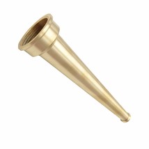 RosyOcean 1 inch NH/NST Fire Hose Nozzle Brass Fire Equipment Industial Heavey Duty Spray Jet Fog Nozzle