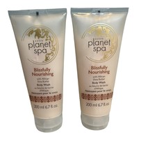 (2) Avon Planet Spa Blissfully Nourishing with African Shea Butter BODY WASH NEW - $27.12