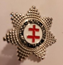 Knight's Templar Star Lapel Pin  image 2