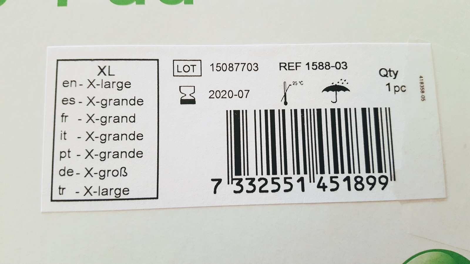 Tubigrip ArthroPad Large Up to 23.6 Joint Circumference Ref 1588 New