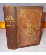 The Pilgrims Progress H C John Bunyan 1848 Illustrated - $39.95