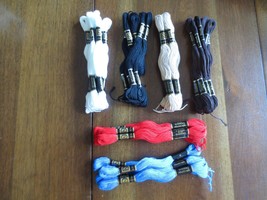 New 36 Skeins Designs For The Needle Cotton Embroidery Craft 6-Strand Floss - $8.00