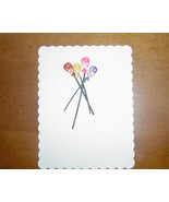 Ivory Handcrafted Paper Quill Balloon Card - $5.95