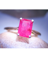 Haunted ring ALLURE COMFORT SECURITY GLAMOUROUS SPELL 925 RUBY WITCH Cassia4  - $47.82