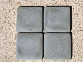 Victorian 5"x5" Tile Molds (12) Make Hundreds of Cement Plaster Floor Wall Tiles image 5