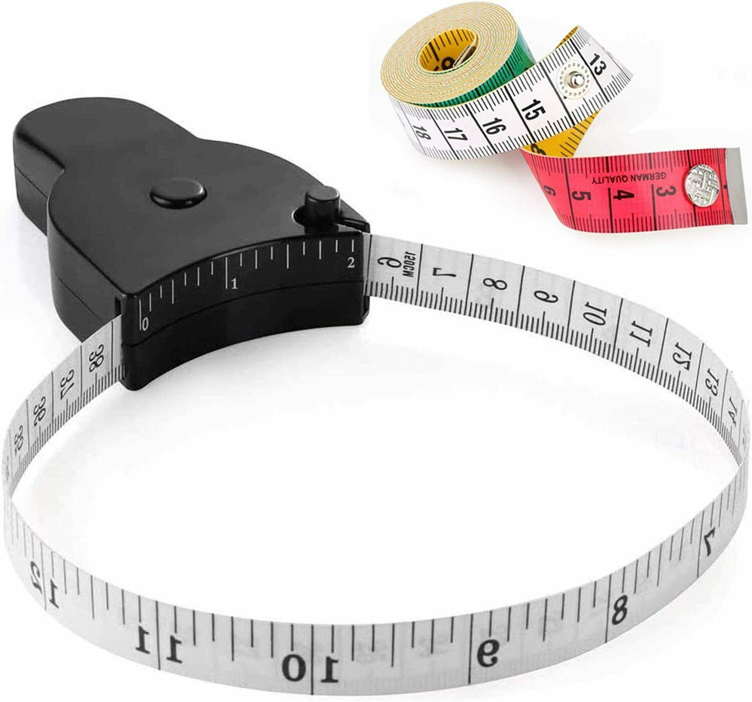 Measuring Tape For Body, 150cm/60inch Soft Retractable Tape Measure For Body  Sewing Fabric Tailor Cloth Craft Measurement Tape(white Dots)