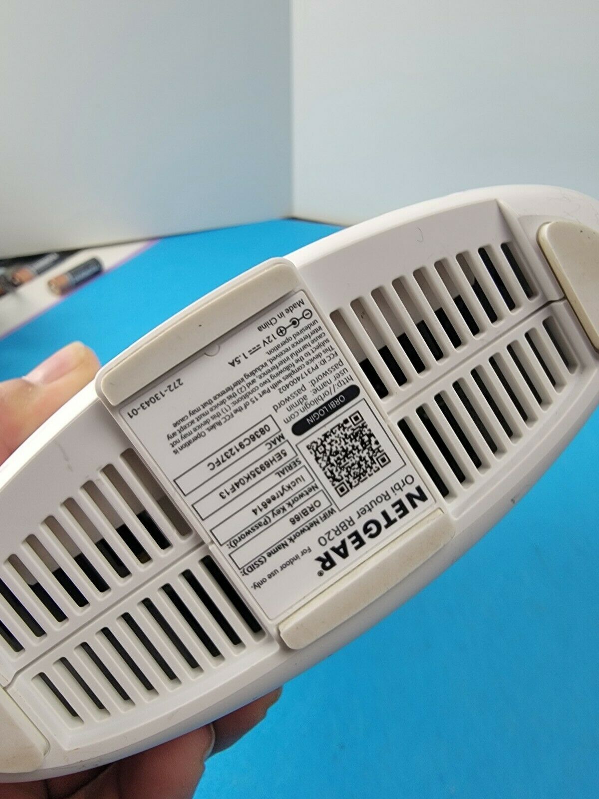 NETGEAR Orbi RBR20 Router Home Mesh WiFi Triband AC2200 *charger not