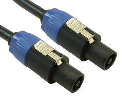 6ft Speakon/NL4 Speaker Wire/Cable Stranded Copper 2 Conductor - $27.99
