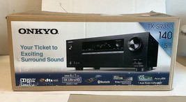 Onkyo TX-SR353 5.1 Channel 700W 4K Hd Home Theater Av Receiver Black No Remote - $247.30