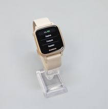 Garmin Venu Sq Music Edition GPS Watch - Light Sand/Rose Gold image 2