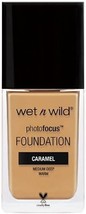 Wet N Wild  Photo Focus Foundation, Caramel 374C , 1 Fluid Ounce - NEW * 374 * - $5.89